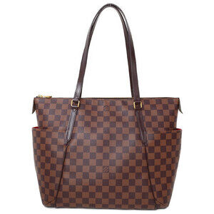 Louis Vuitton Damier Ebene Brown Totally Tote Bag